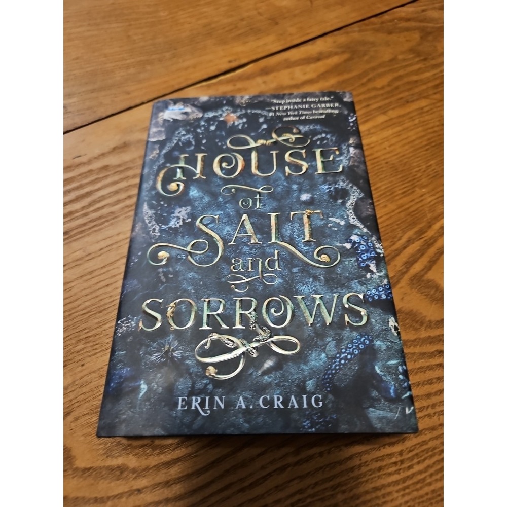 Delacorte House of Salt and Sorrows Erin A Craig Hardcover YA Gothic Fantasy New